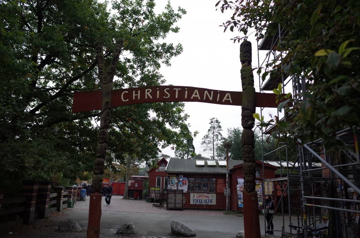 ちょっと不気味な Christiania クリスチャニア